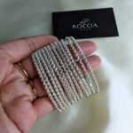 Oxidised karay bangle set-036