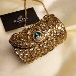Turkish Kundan Luxury Bridal Clutch