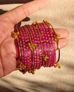 Kashmiri Raindrop Bangles Set-01 - Image 10