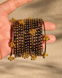Kashmiri Raindrop Bangles Set-01 - Image 4