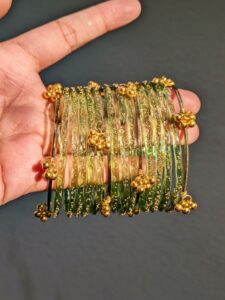 Kashmiri Raindrop Bangles Set-03 - Image 13