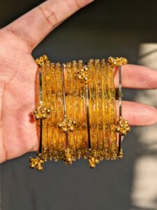 Kashmiri Raindrop Bangles Set-03 - Image 3