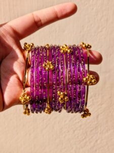 Kashmiri Raindrop Bangles Set-03 - Image 15