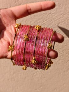 Kashmiri Raindrop Bangles Set-03 - Image 14