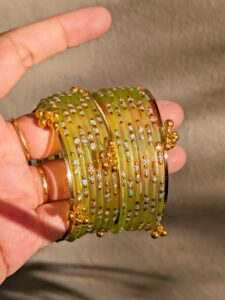 Kashmiri Raindrop Bangles Set-02 - Image 6