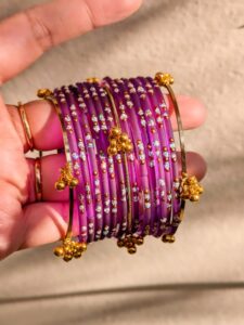 Kashmiri Raindrop Bangles Set-02 - Image 10