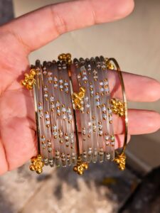 Kashmiri Raindrop Bangles Set-02 - Image 8