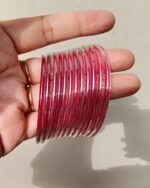 Glass Jelly Bangles Set-004 - Image 12