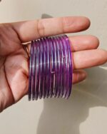Glass Jelly Bangles Set-004 - Image 11