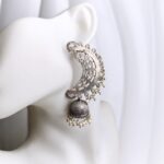 German silver Brass jhumkay-046