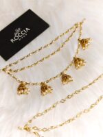 Golden jhumki Saharay-011 - Image 2