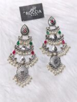 German silver Brass jhumkay-067
