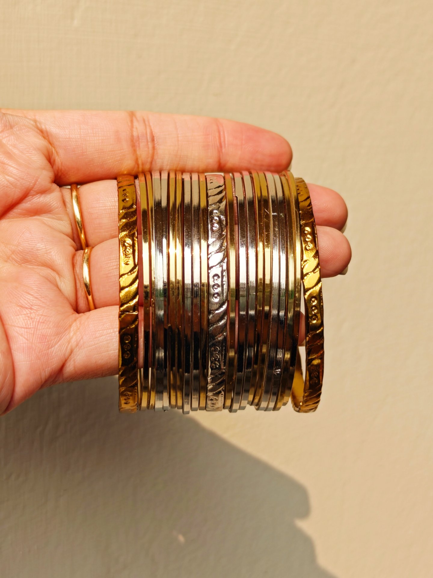 IMG_20260510_102524_701 Oxidised karay bangle set-052 - Image 1