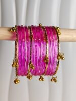 Original Glass Jelly Kashmiri Bangles  Set-006 - Image 6