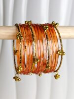 Original Glass Jelly Kashmiri Bangles  Set-006 - Image 3