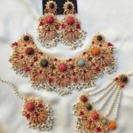 Nauvratan Heavy Choker Set-039