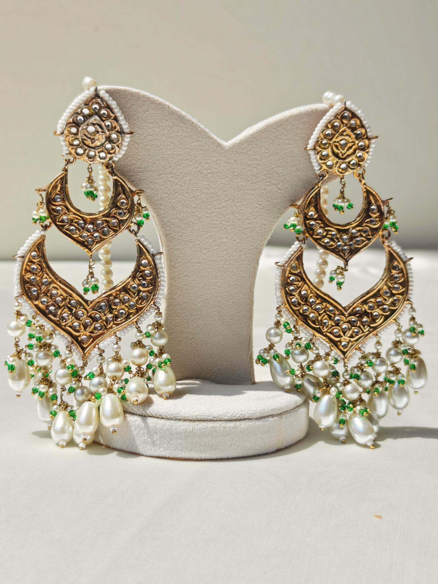 IMG_20260818_153455_262 Thappa Kundan Earrings-011 - Image 1