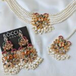 Nauvratan Choker Set-038