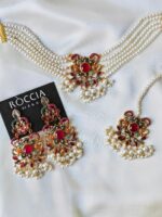 Nauvratan Choker Set-047