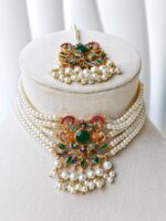 Nauvratan Choker Set-036 - Image 2
