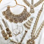 Indian Kundan Necklace Set-014