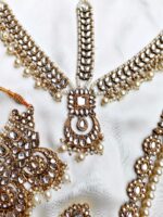 Indian Kundan Necklace Set-014 - Image 3
