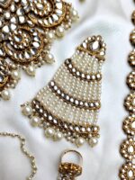Indian Kundan Necklace Set-014 - Image 6