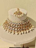 Indian Kundan Necklace Set-012 - Image 3