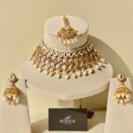 Indian Kundan Necklace Set-012