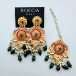Nauvratan Bindiya Earrings-066