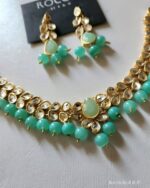 Kundan Stone Chowker Sets-035 - Image 2