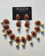 Zircon Chowker Sets-055