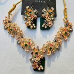 Nauvratan Necklace Set-044