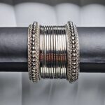 Oxidised karay bangle set-060