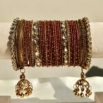 Bridal Kundan Bangles - 038