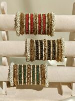Bridal Kundan Bangles - 039