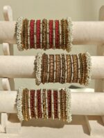 Bridal Kundan Bangles - 040