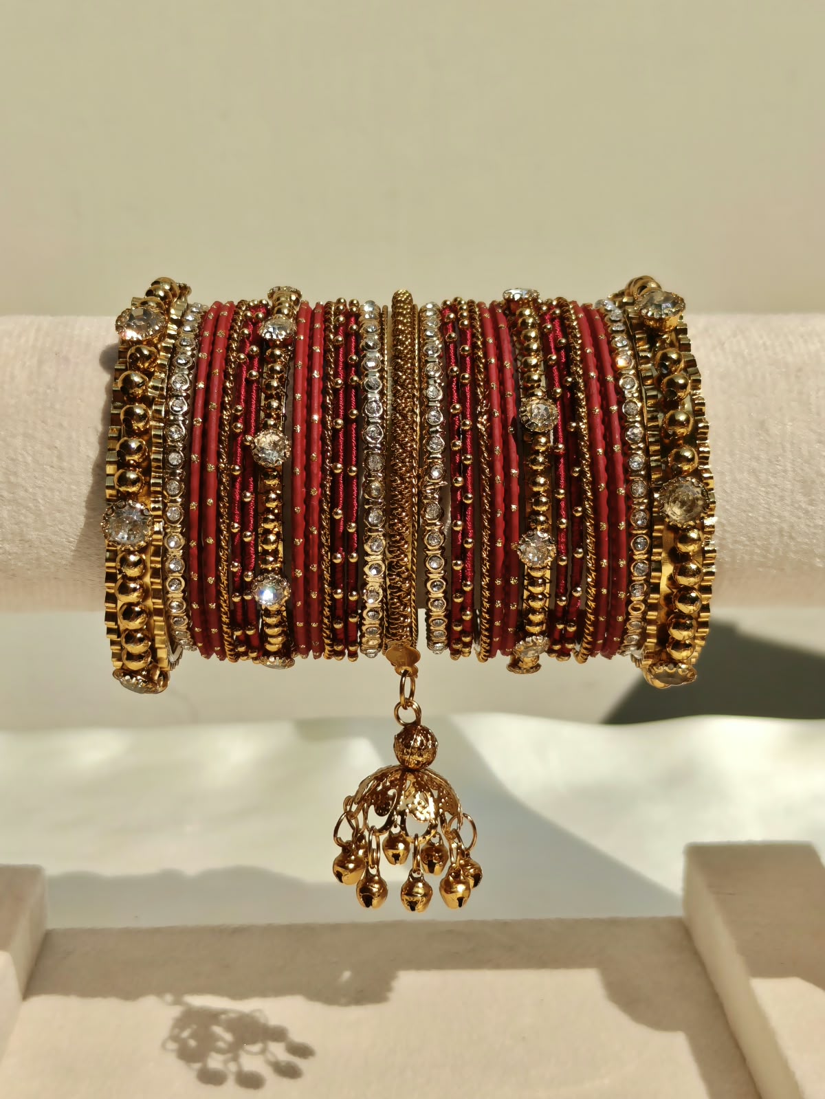 WhatsApp Image 2026-10-20 at 20.11.15 Bridal Kundan Bangles - 037 - Image 1