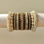 Gajra Kundan Bangles - 042