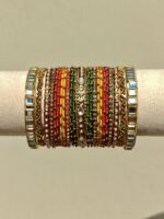 Kundan Bangles Set - 044