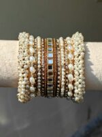 Kundan Bangles Set - 048