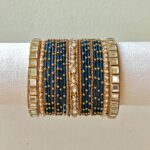 Kundan Bangles Set - 049