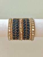 Kundan Bangles Set - 049